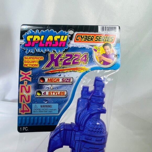Splash X-224 Cyber Series Water Squirt Gun Superior Squirt Action JA-RU Purple - Picture 4 of 6